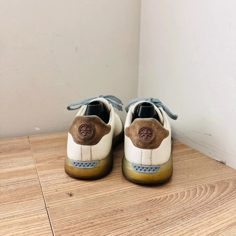 Tory Burch Howell Court sneakers White And Blue Women’s Size 8